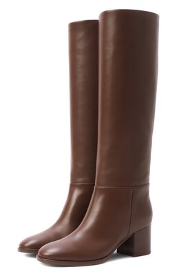 Gianvito Rossi: Коричневые сапоги 