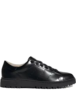 adidas: Чёрные кроссовки  Stan Smith