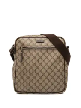 Gucci Pre-Owned: Коричневая сумка через плечо 