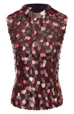 Dries Van Noten: Бордовый топ 