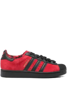 adidas: Красные кроссовки  Superstar