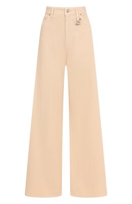 Sportmax: Бежевые джинсы 