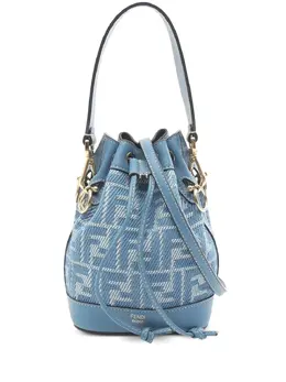 Fendi Pre-Owned: Голубая сумка 