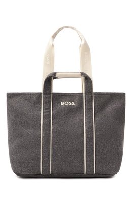 BOSS: Серая сумка 