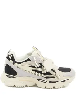 Off-White: Белые кроссовки 