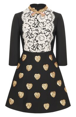 Valentino: Платье из шерсти 