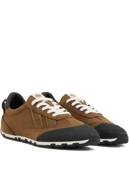 Bally: Коричневые кроссовки 