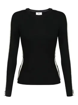 Elisabetta Franchi: Свитер в полоску 