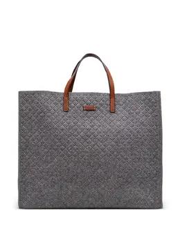Gucci Pre-Owned: Серая сумка-шоппер 