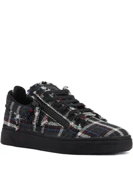 Giuseppe Zanotti: Чёрные кроссовки  Frankie