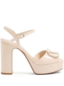 Valentino Garavani: Светлые сандалии 
