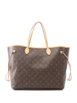 Louis Vuitton Pre-Owned: Коричневая сумка-шоппер 