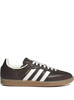adidas: Тёмные кроссовки  Samba