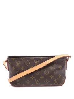 Louis Vuitton Pre-Owned: Коричневая сумка через плечо 