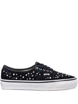 Vans: Чёрные кроссовки 