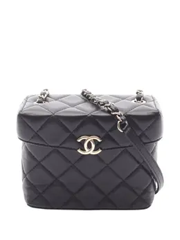CHANEL Pre-Owned: Чёрная сумка 