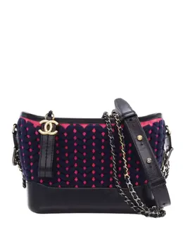 CHANEL Pre-Owned: Голубая сумка 