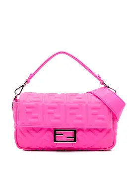 Fendi Pre-Owned: Розовая сумка 