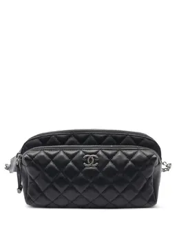 CHANEL Pre-Owned: Чёрная сумка 