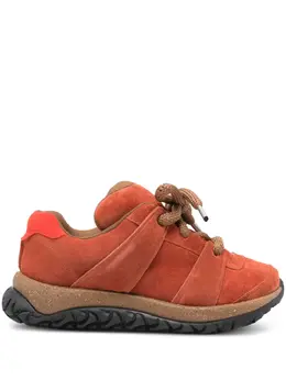 Birkenstock: Оранжевые кроссовки 