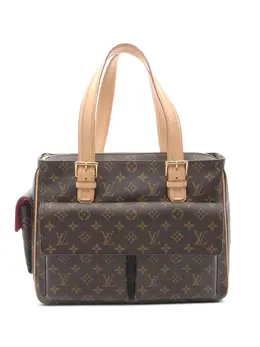 Louis Vuitton Pre-Owned: Коричневая сумка-шоппер 