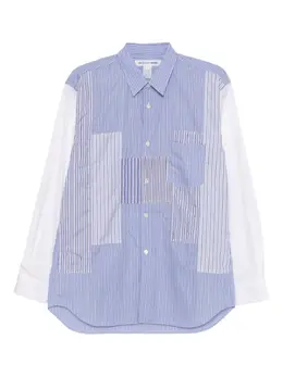 Comme Des Garçons Shirt: Рубашка в полоску 