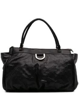 Gucci Pre-Owned: Чёрное кольцо 
