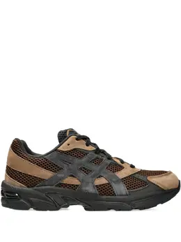ASICS: Тёмные кроссовки  Gel-1130