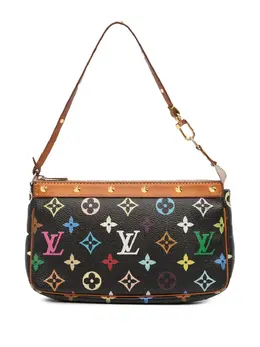 Louis Vuitton Pre-Owned: Чёрная сумка 