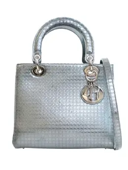 Christian Dior Pre-Owned: Серебристая сумка 