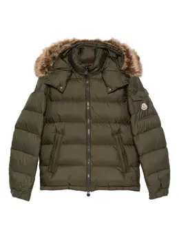 Moncler: Куртка с капюшоном 