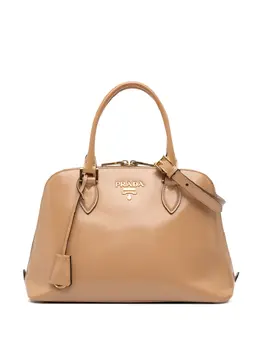 Prada Pre-Owned: Коричневая сумка 