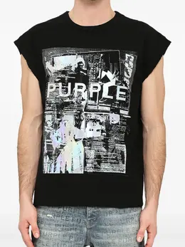 Purple Brand: Футболка с принтом 