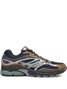 Saucony: Голубые кроссовки 