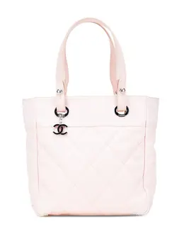 CHANEL Pre-Owned: Розовая сумка-шоппер 