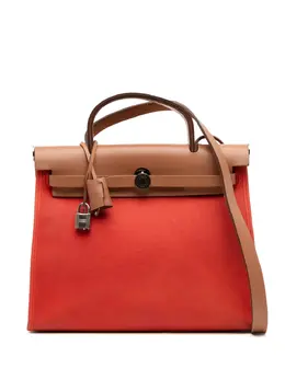 Hermès Pre-Owned: Оранжевая сумка 