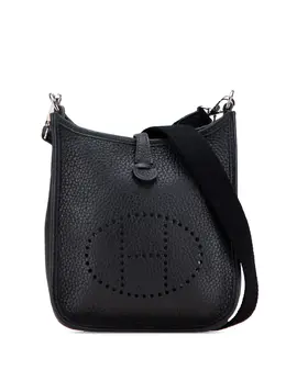Hermès Pre-Owned: Чёрная сумка через плечо 