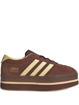 adidas: Коричневые кроссовки  Gazelle