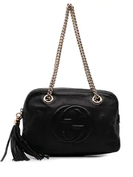 Gucci Pre-Owned: Чёрная сумка 
