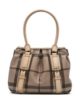 Burberry Pre-Owned: Коричневая сумка 