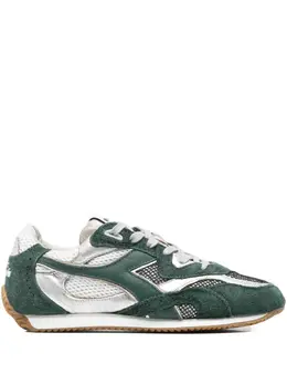 Diadora: Зелёные кроссовки  Heritage Equipe