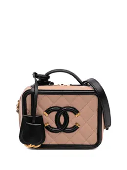 CHANEL Pre-Owned: Коричневая сумка 