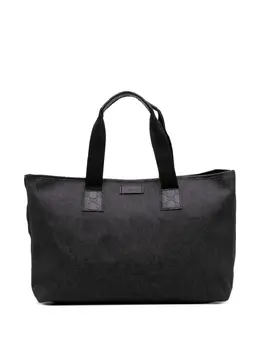 Gucci Pre-Owned: Чёрная сумка-шоппер 