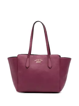 Gucci Pre-Owned: Фиолетовая сумка-шоппер 