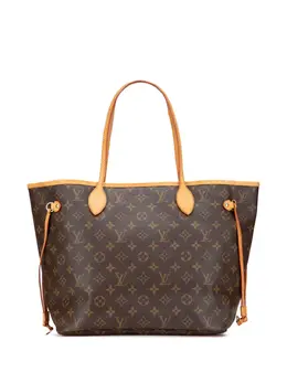 Louis Vuitton Pre-Owned: Коричневая сумка-шоппер 