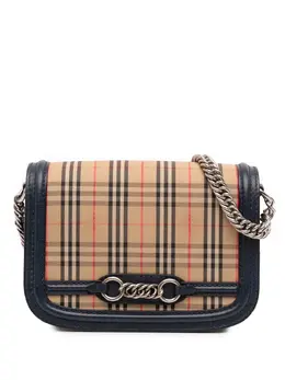 Burberry Pre-Owned: Голубая сумка 