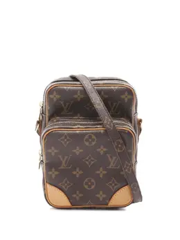 Louis Vuitton Pre-Owned: Коричневая сумка через плечо 