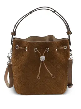 Tory Burch: Коричневая сумка 