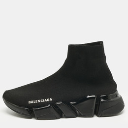 Balenciaga: Чёрные кроссовки  Speed Trainer