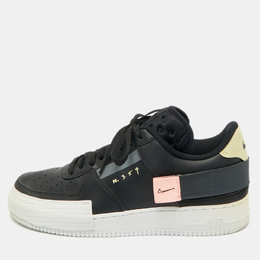 Nike: Чёрные кроссовки  Air Force 1 Type
